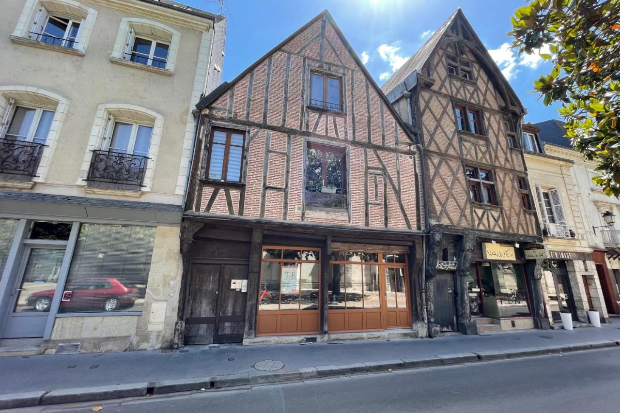 Le Chambord Beautiful Half-Timbered House With Terrace Apartman Tours Kültér fotó